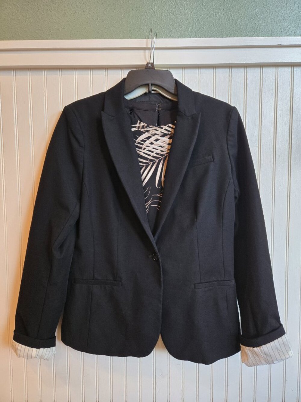 Banana Republic Black Women's Single-Button Blazer